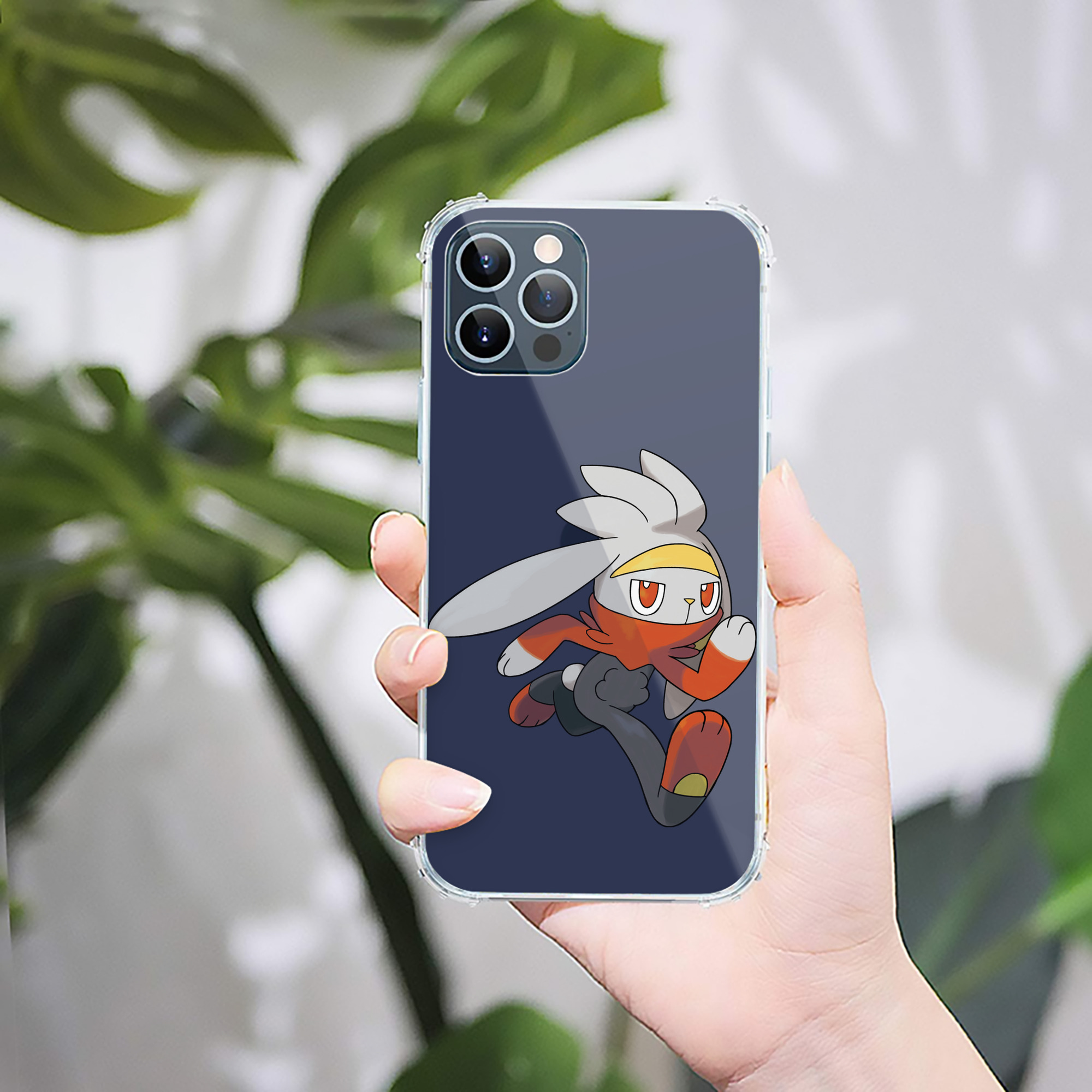 （画像用） ポケットモンスター Pokémon 【iPhone 12シリーズ対応】透明スマホケース（クリアソフトケース）